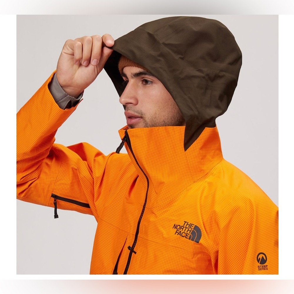 The North Face Men’s Brigandine Futurelight Waterproof Jacket Steep Series- Sz L - Picture 5 of 12
